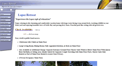 Desktop Screenshot of lopezretreat.com